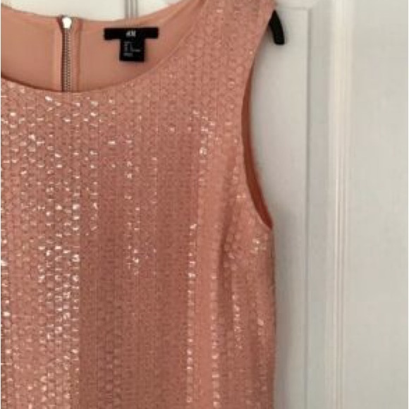 2/$25 H&M Coral Sleeveless Mini Dress - Picture 3 of 10